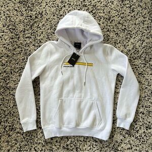 Prive Alliance Baekhyun Exo Hoodie Fearless Ruler White Pullover Size Small